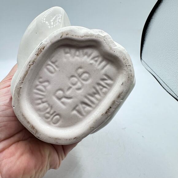 Vintage 1980s Orchids Of Hawaii Geisha Tiki Mug Flower Vase - 10" Tall - Picture 12 of 12